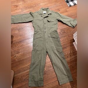 Current Elliot The Richland Cargo Chore Coverall Gorp Utility Jumpsuit
